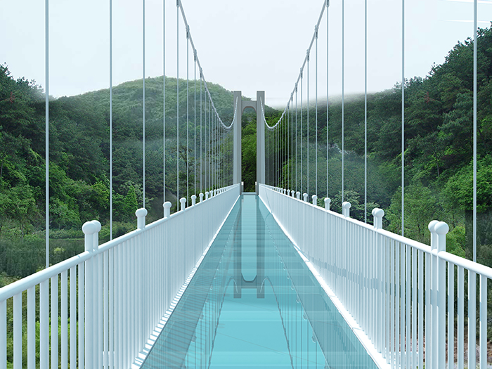 网红景区玻璃吊桥施工注意事项