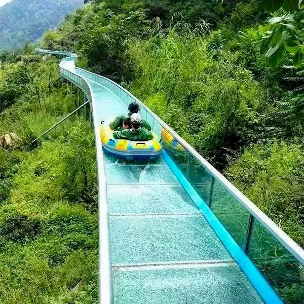 网红项目玻璃滑道安装需要注意哪些地方